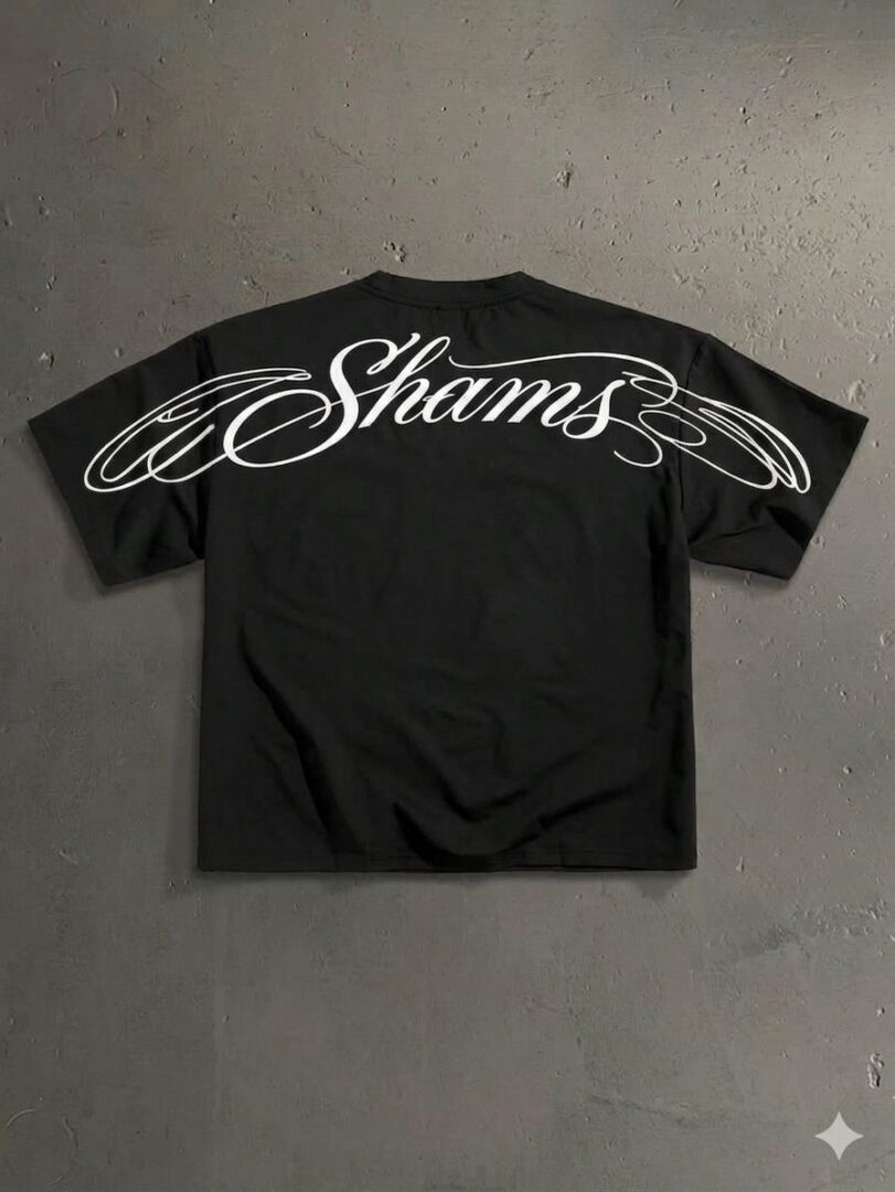 T-shirt Shams: Black