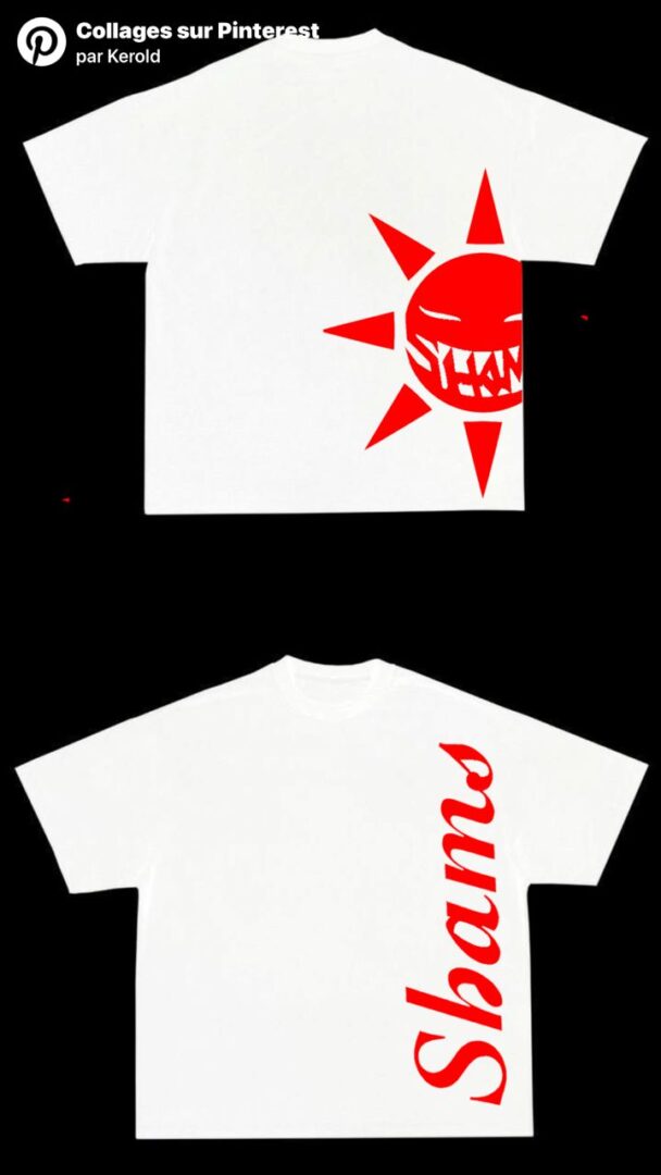 T-Shirt Shams Classique White – Image 3