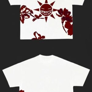 T-Shirt Shams : éclosion Whitebl