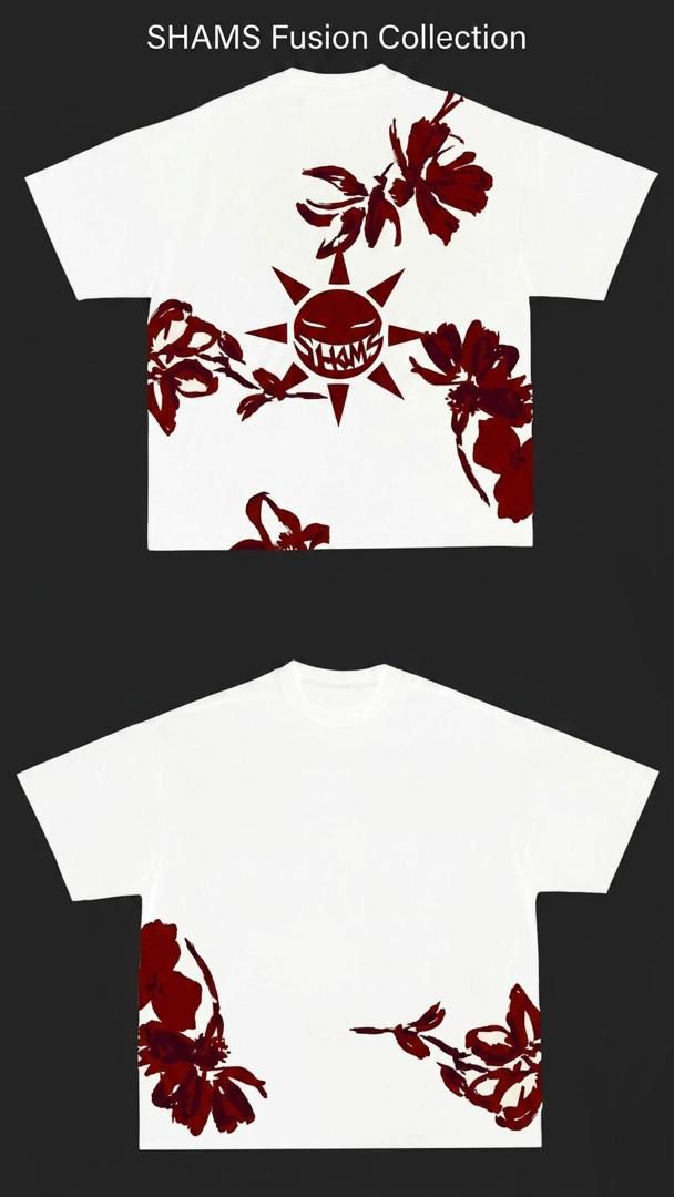 T-Shirt Shams : éclosion Whitebl – Image 2