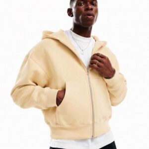 veste à capuche zippée