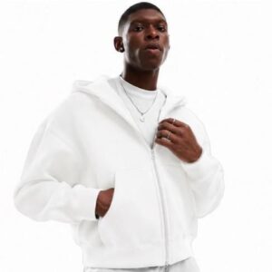 veste à capuche zippée