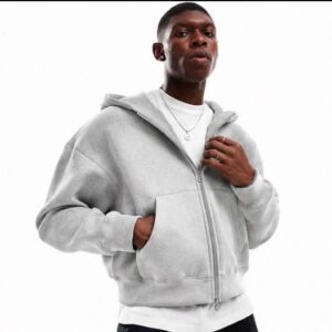 veste à capuche zippée