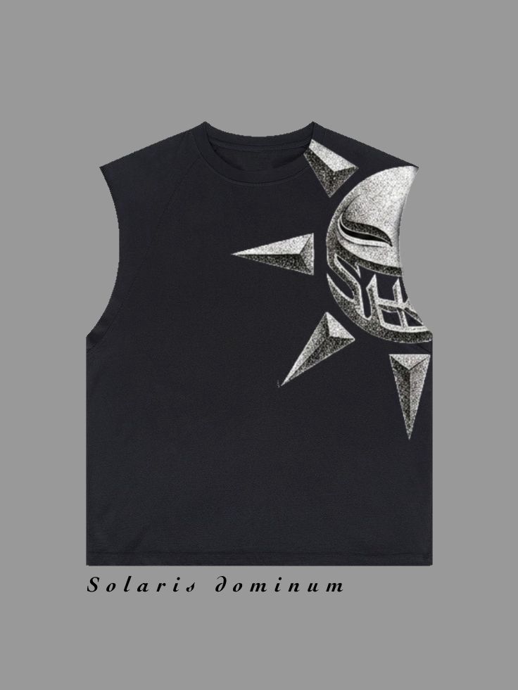 T-Shirt Shams: Chrome Solaris